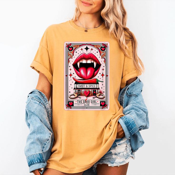 Yes Sir The Good-Girl The Good-Girl Tarot Card Smut Book Women's Comfort Colors T-Shirt