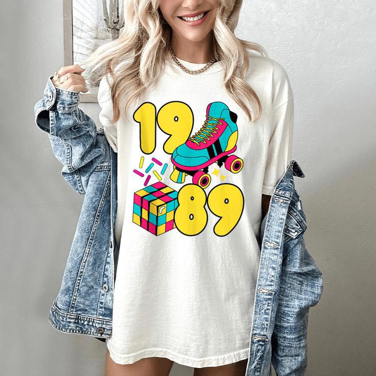 1989 Retro Raised In The 80s Old School Nostalgia Vibes Women's Comfort Colors T-Shirt