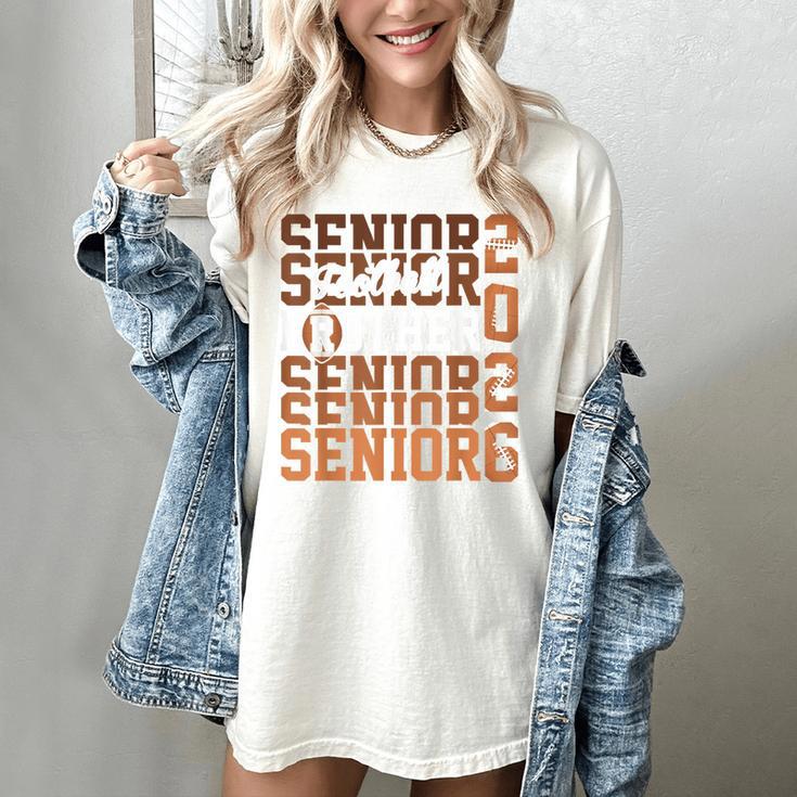 2026 Football Senior Brother Graduation Matching Family Women's Comfort Colors T-Shirt