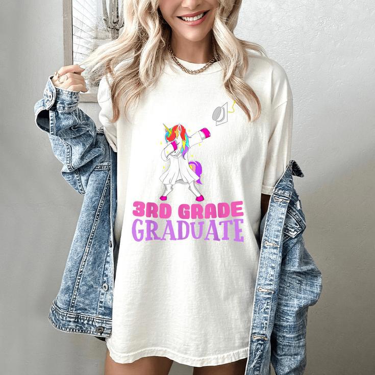 3rd Grade Graduation Unicorn End Of Year Third Women's Comfort Colors T-Shirt