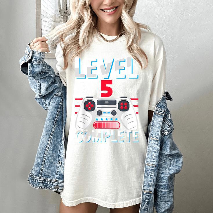 5th Grade Graduation Elementary School Graduate Level 5 Women's Comfort Colors T-Shirt