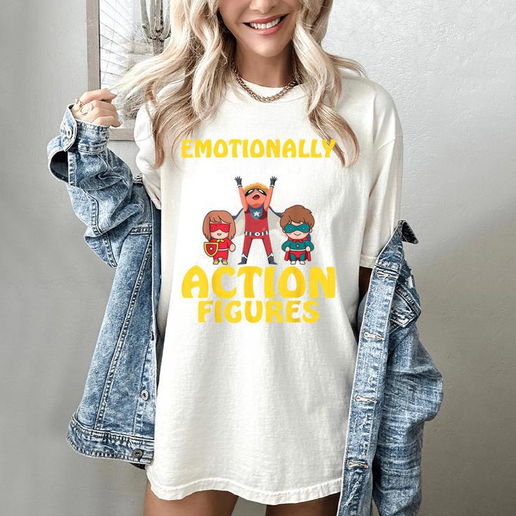 Action Figure Collector Comic Books Women's Comfort Colors T-Shirt