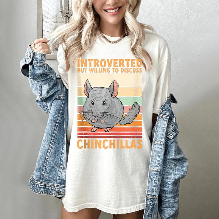 Chinchilla Owner Introvert Chinchilla Women's Comfort Colors T-Shirt
