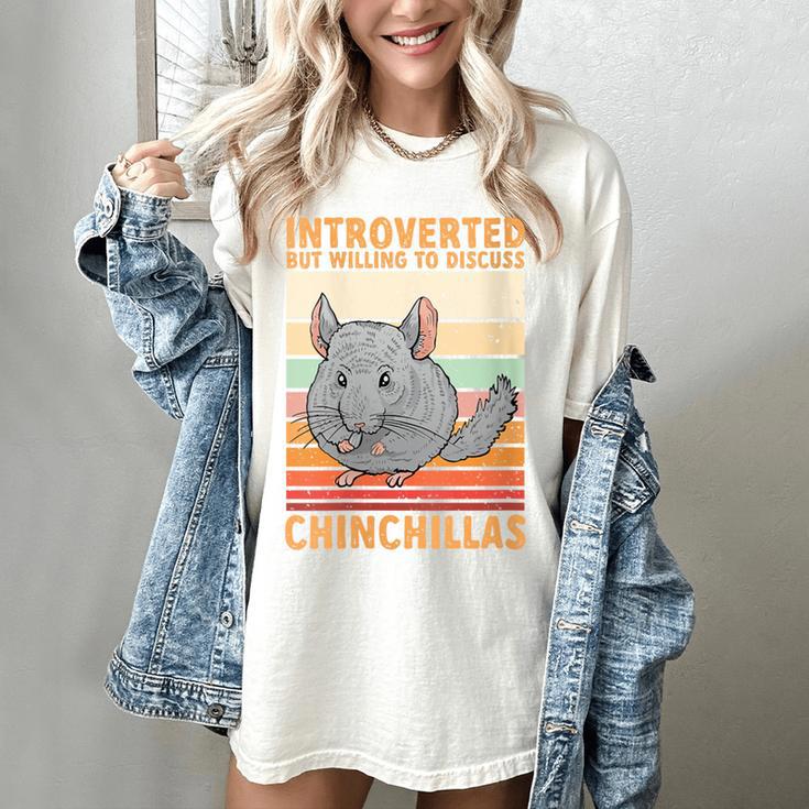 Chinchilla Owner Introvert Chinchilla Women's Comfort Colors T-Shirt