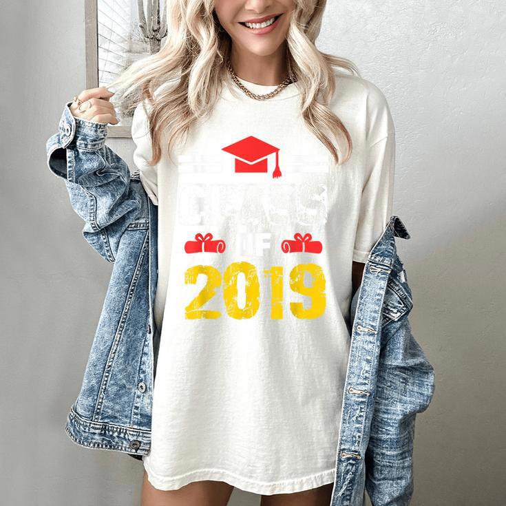 Class Of 2019 Graduation Senior High School College Women's Comfort Colors T-Shirt