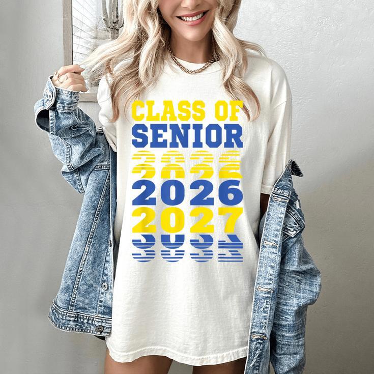Class Of 2026 2027 Senior Graduation Students Women's Comfort Colors T-Shirt