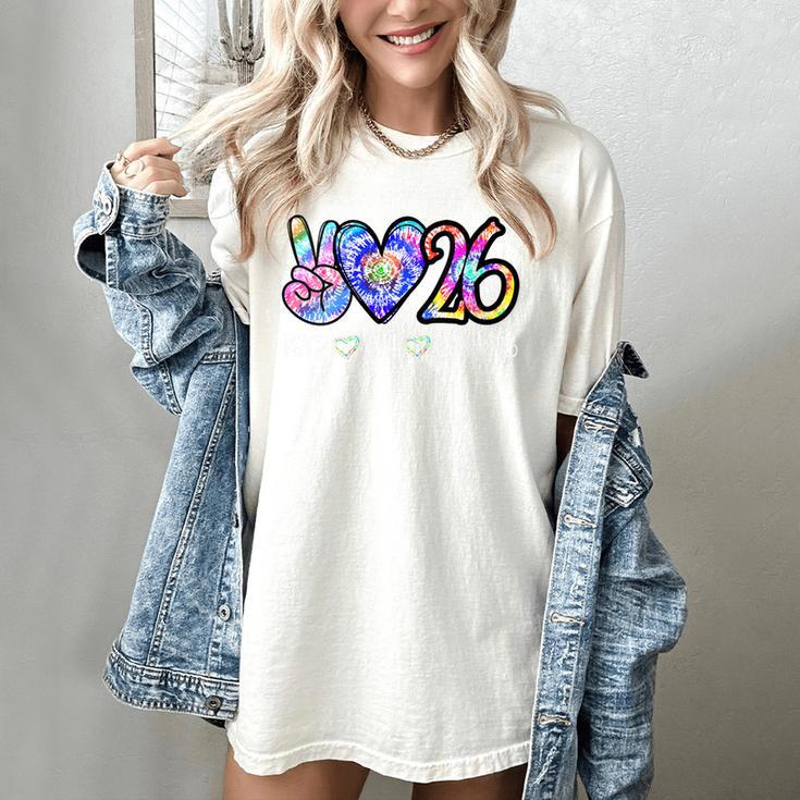 Class Of 2026 Shirt Tie Dye Senior Graduation Class Reunion Women's Comfort Colors T-Shirt