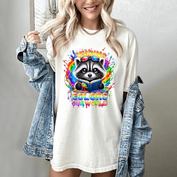 Color Our World 2026 Reading Book Women's Comfort Colors T-Shirt