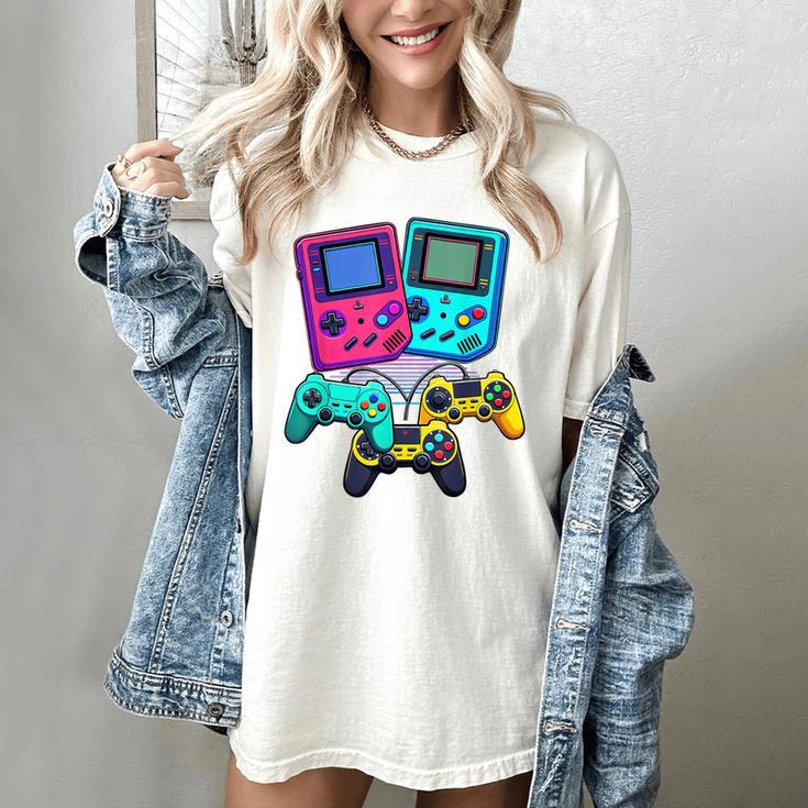 Eighties Console Controller Gaming Player Gadget Nostalgia Women's Comfort Colors T-Shirt