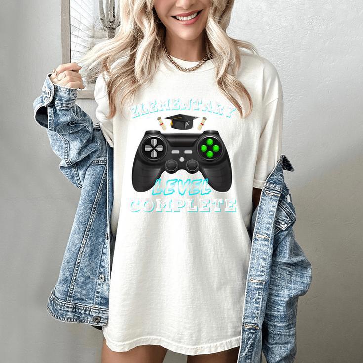 Elementary School Level Complete Gamer Graduation Women's Comfort Colors T-Shirt