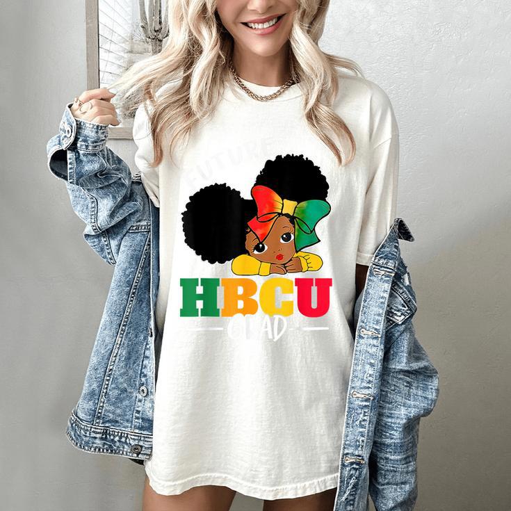 Future HBCU Grad History Girl Graduation HBCU Kids Women's Comfort Colors T-Shirt