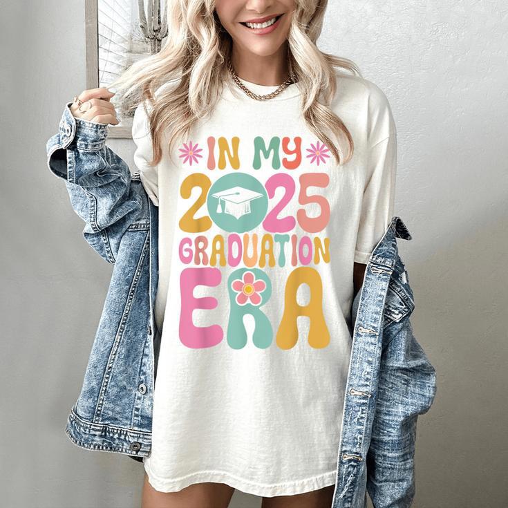 In My Graduation Era Class Of 2025 School Graduation Women's Comfort Colors T-Shirt