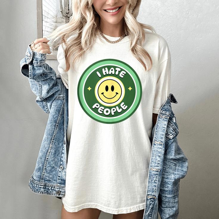 I Hate People Saying For Introverts Women's Comfort Colors T-Shirt