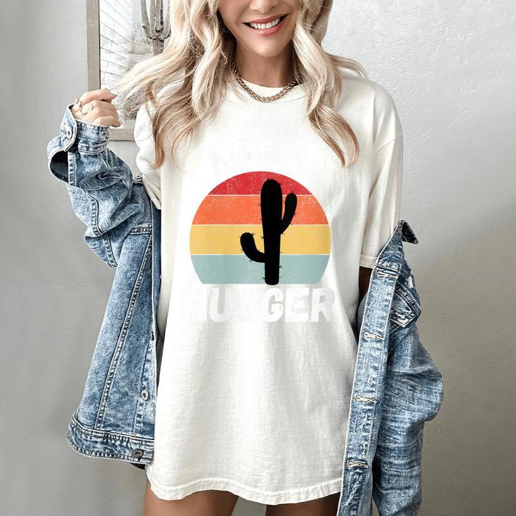 Not A Hugger Cactus Introvert Antisocial Women's Comfort Colors T-Shirt