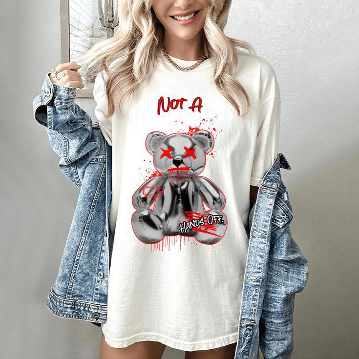 Not A Hugger Teddy Bear Antisocial Introvert Women's Comfort Colors T-Shirt