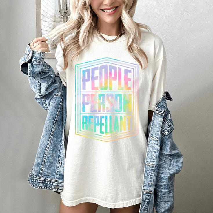People Person Repellant Antisocial Introvert Women's Comfort Colors T-Shirt