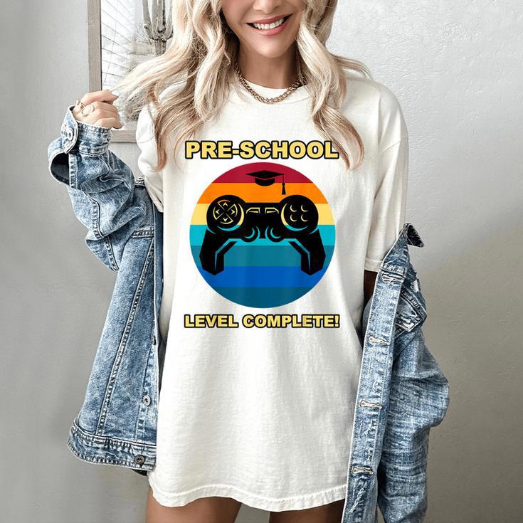 Pre-School Level Complete Graduation Video Gamer Preschool T Women's Comfort Colors T-Shirt