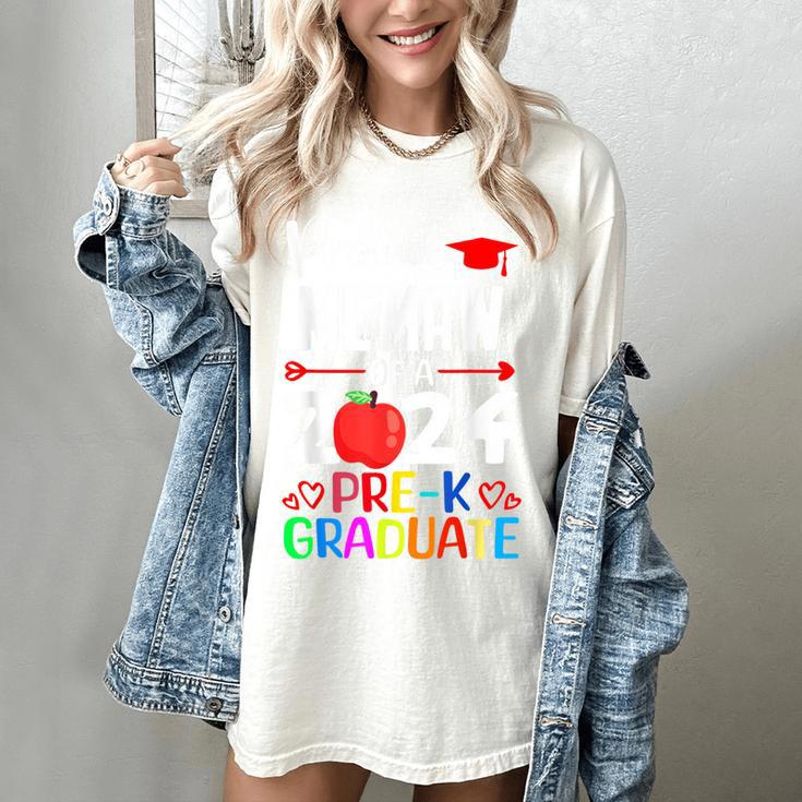 Proud MEMAW Of 2024 Pre-K Graduation Graduate Senior 2024 Women's Comfort Colors T-Shirt