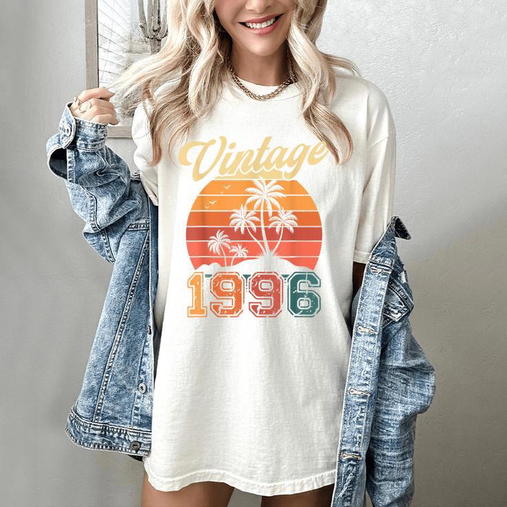 Vintage 1996 Retro Sunset Nostalgia 90s 30th Birthday Women's Comfort Colors T-Shirt