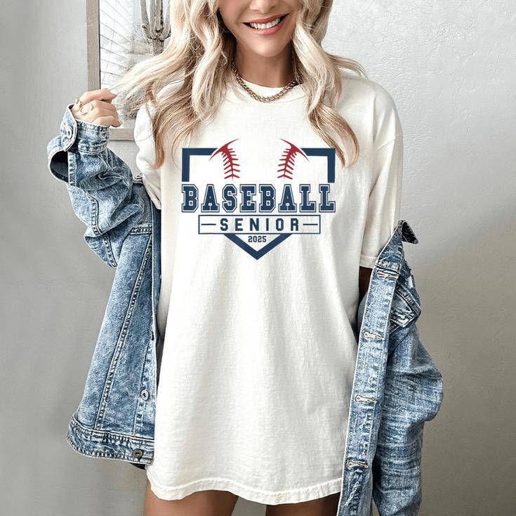 Baseball Senior Night Baseball Senior 2025 Graduation 50 Women's Comfort Colors T-Shirt