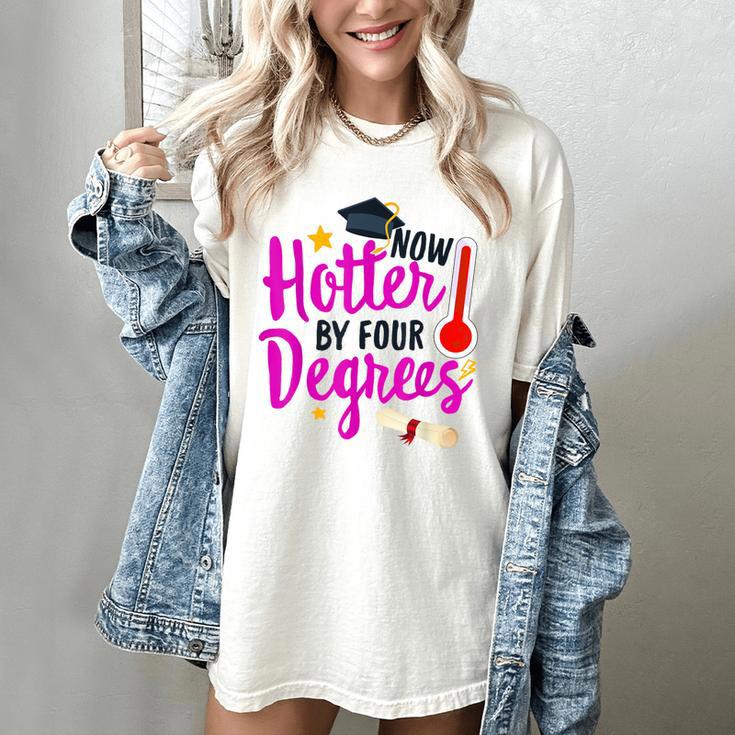 Class Of 2022 Four Degrees Hotter Graduation Day Master Grad Women's Comfort Colors T-Shirt