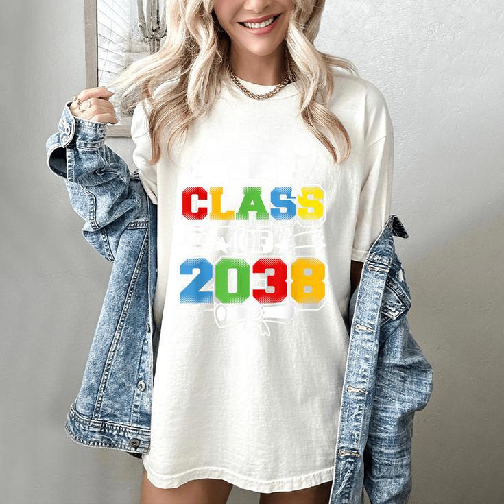 Class Of 2038 First Day Of School & Graduation 2038 Women's Comfort Colors T-Shirt