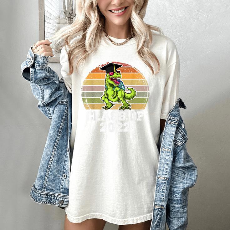 Class Of Dinosaur Apparel 2022 Graduation Graduate Dino Boy Women's Comfort Colors T-Shirt