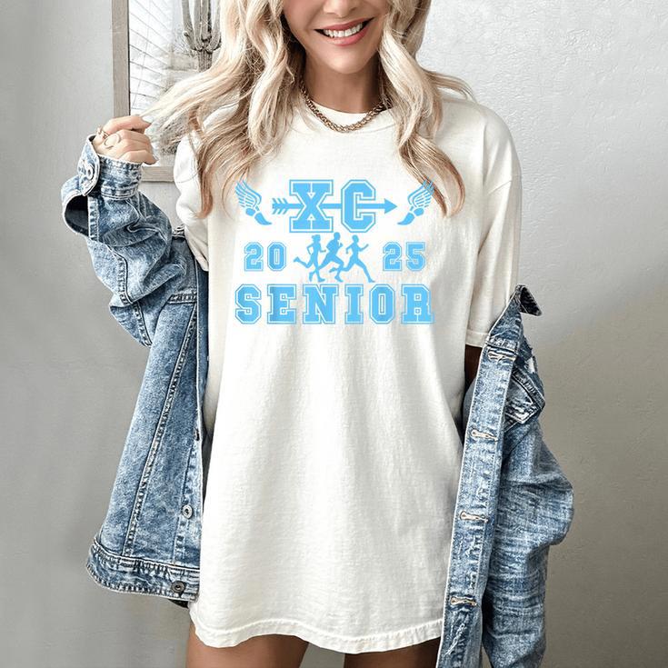 Cross Country Senior Night Senior 2025 Graduation Party 25 Women's Comfort Colors T-Shirt