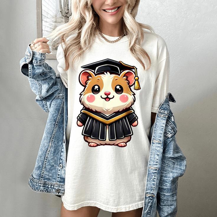 Cute Hamster Graduation Women's Comfort Colors T-Shirt