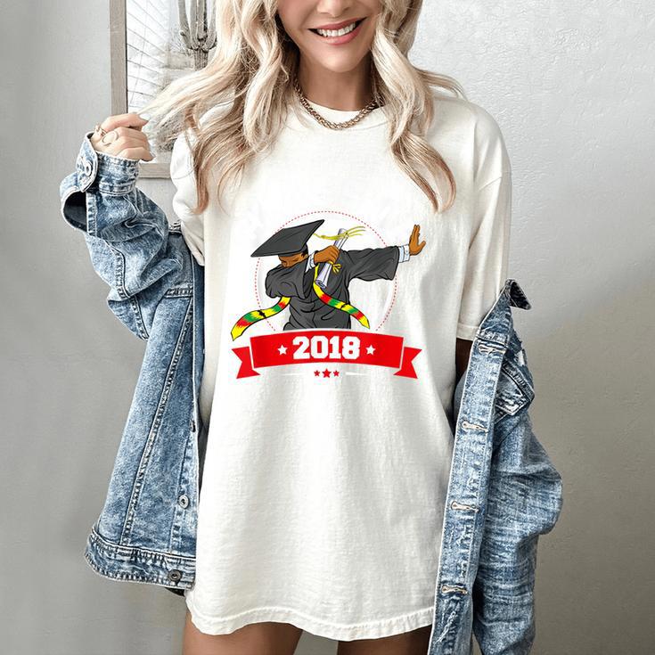 Dabbing Graduation Class Of 2018 TShirt History Month Women's Comfort Colors T-Shirt