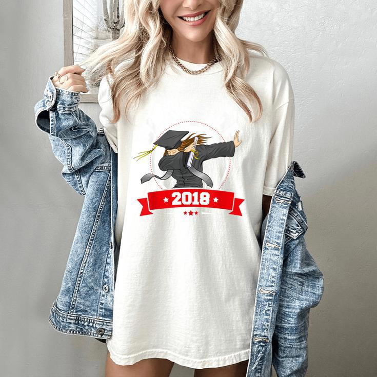 Dabbing Graduation Class Of 2018 Women Women's Comfort Colors T-Shirt