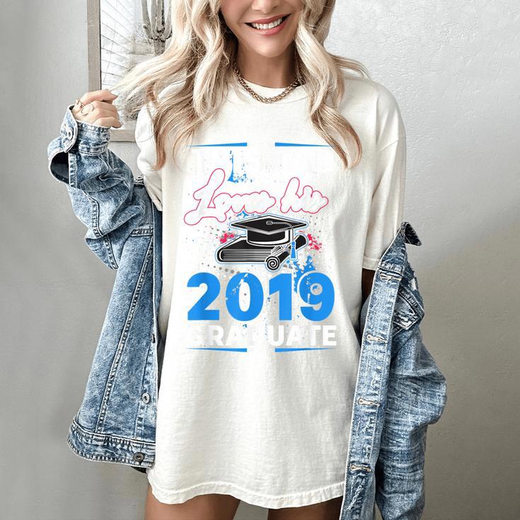 Dad Of a 2019 Graduate Shirt Proud Dad Graduation Grad Shirt Women's Comfort Colors T-Shirt