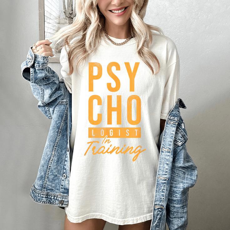 Future Psychologist In Training Psychology Graduation Women's Comfort Colors T-Shirt