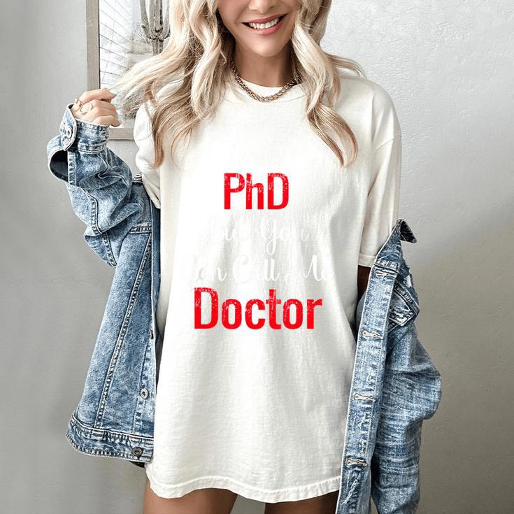 Graduation Gifts For Doctor Him Or Her Tee Shirt Women's Comfort Colors T-Shirt