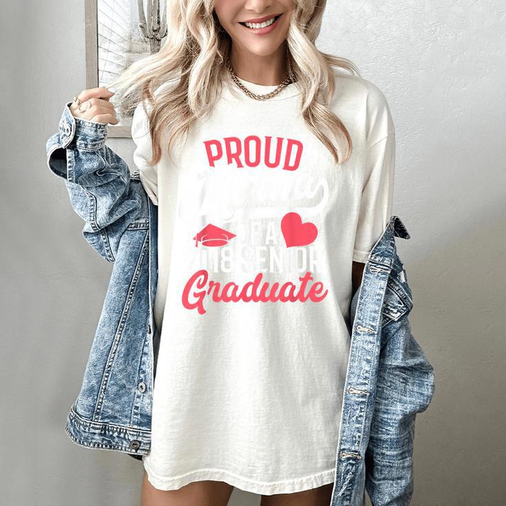 GraduationShirt For Mom Proud Mama Of 2018 Senior Tee Women's Comfort Colors T-Shirt