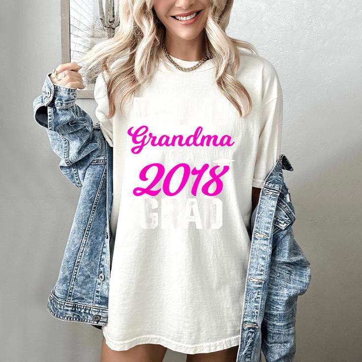 Grandma Graduation Shirt 2018 High School College Grad Women's Comfort Colors T-Shirt