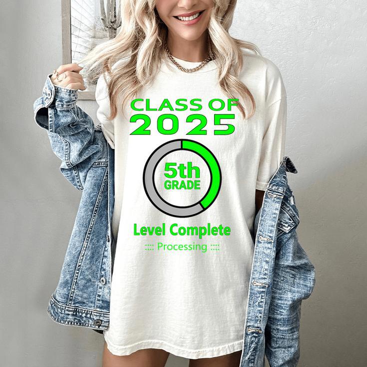 Kids Kids 5th Grade Graduation Video Game Women's Comfort Colors T-Shirt