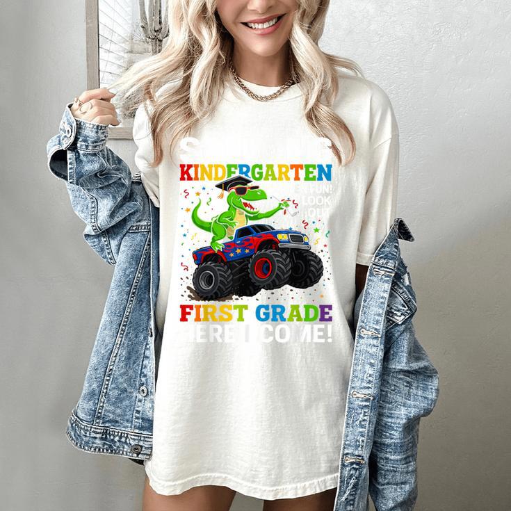 Kindergarten Graduate 2025 Kindergarten Graduation Dino Trex Women's Comfort Colors T-Shirt