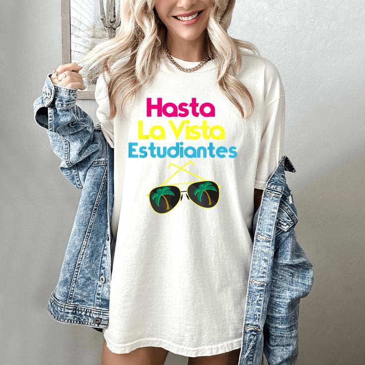 Last Day Of School Spanish Teacher Graduation T-Shirt Women's Comfort Colors T-Shirt