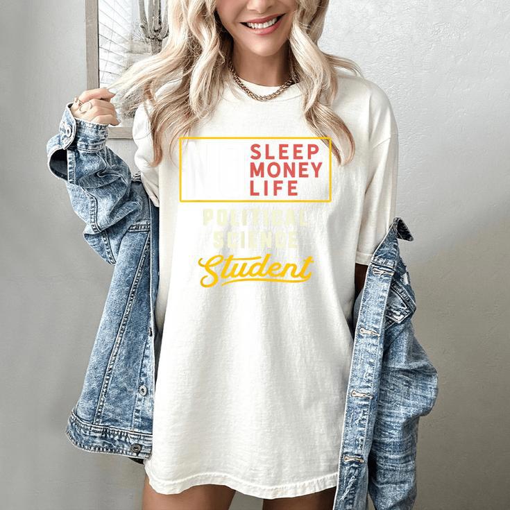 Political Science Major Student Shirt Graduation Women's Comfort Colors T-Shirt