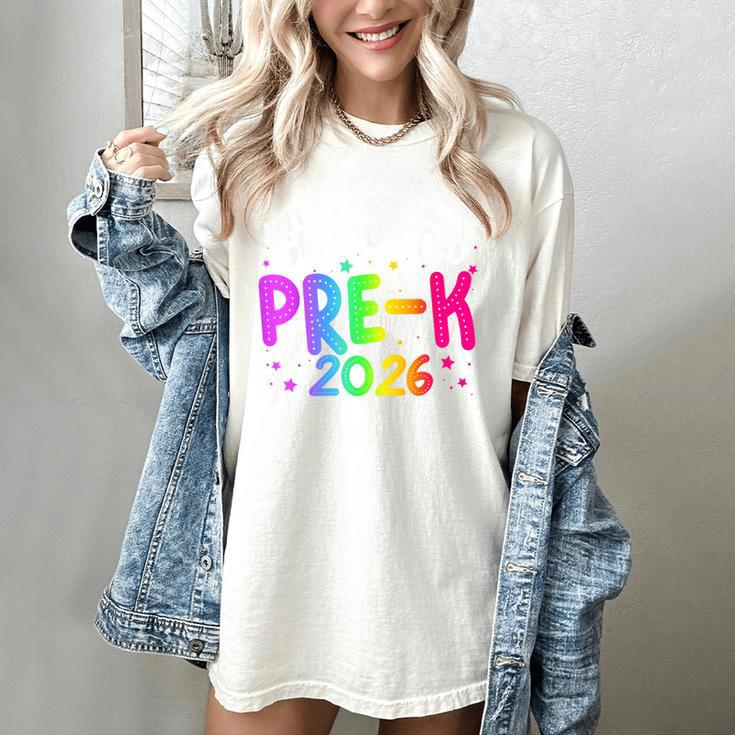Pre-K Graduation Class Of 2026 Pre-K Graduated 2026 Women's Comfort Colors T-Shirt