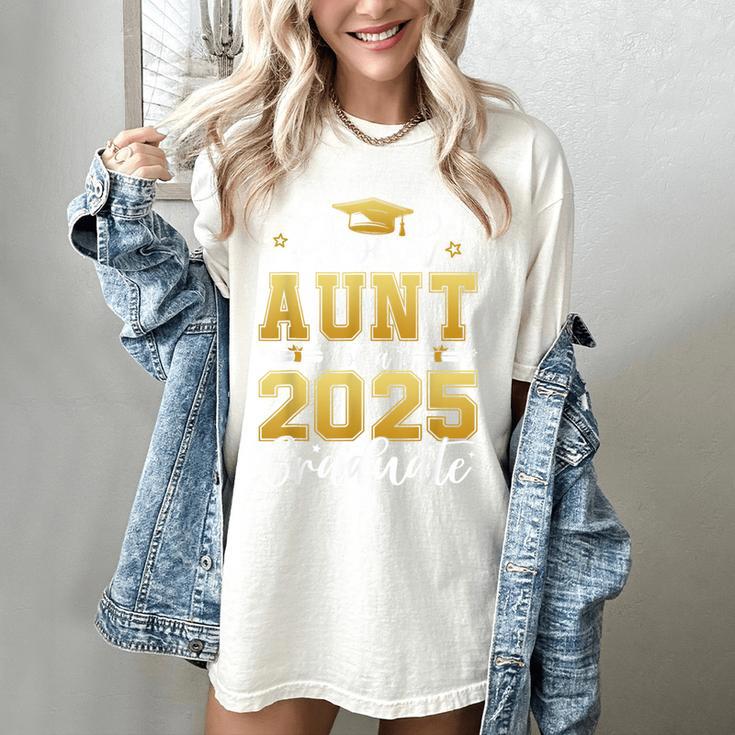 Proud Aunt Of a 2025 Graduate Class Of 2025 Graduation Women Women's Comfort Colors T-Shirt