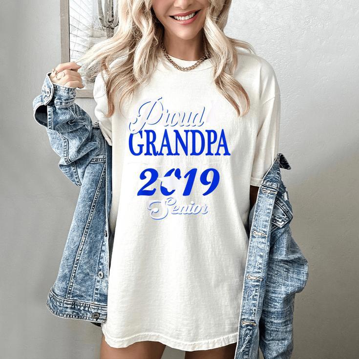 Proud GRANDPA Of A Class 2019 Senior Tshirt Graduation Women's Comfort Colors T-Shirt