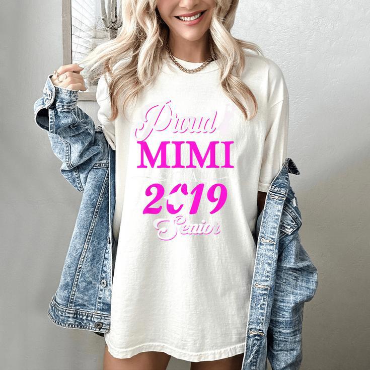 Proud MIMI Of A Class 2019 Senior Tshirt Graduation Women's Comfort Colors T-Shirt