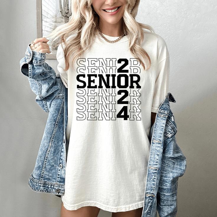 Senior 2024 Class Of 2024 Graduation 2024 Women Boy Girl Women's Comfort Colors T-Shirt
