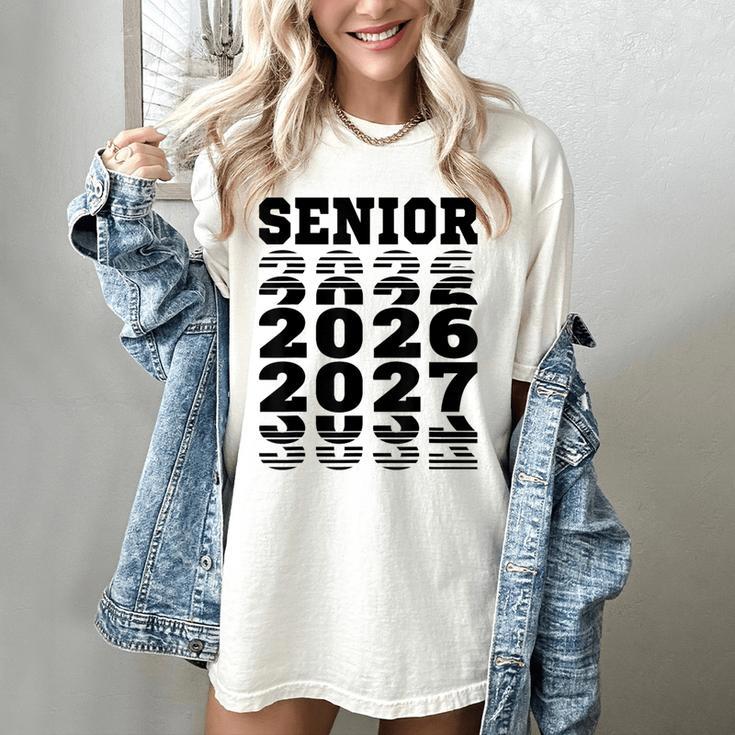 Senior 2026 2027 Class Of Graduation Women's Comfort Colors T-Shirt