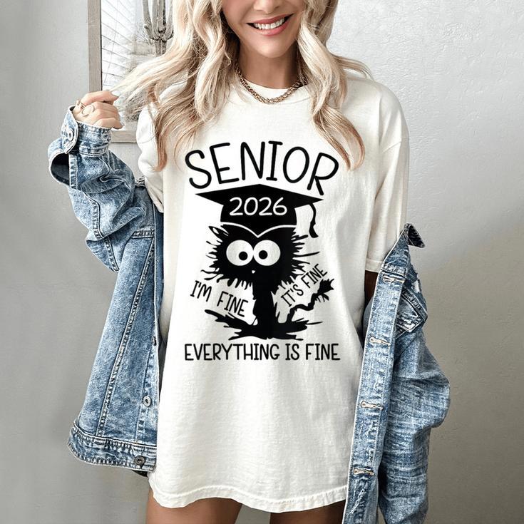 Senior 2026 High School College Graduation Year Class Of 26 Women's Comfort Colors T-Shirt