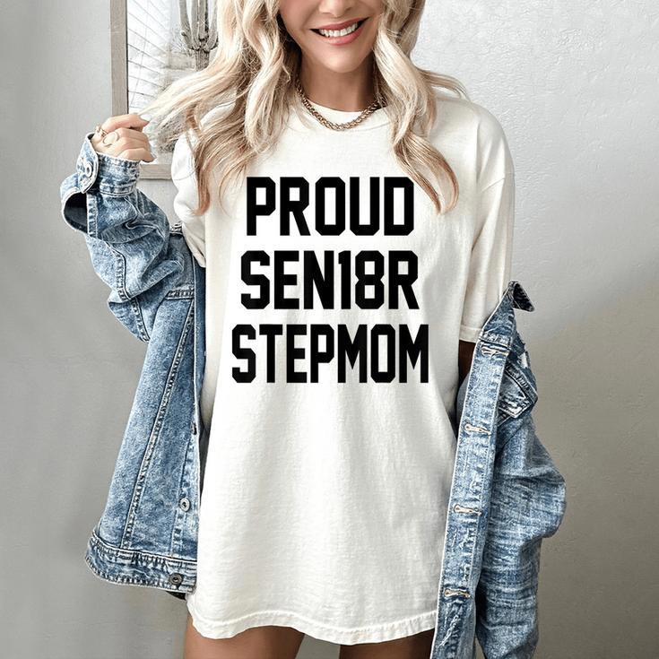 Stepmom Stepmother SEN18R Grad Senior Graduation Party Shirt Women's Comfort Colors T-Shirt
