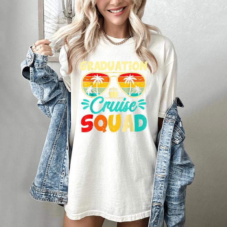 Summer Vacation Graduation Cruise Squad 2026 Matching Women's Comfort Colors T-Shirt