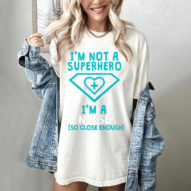 Superhero RN Nurse Shirt Graduation Women's Comfort Colors T-Shirt